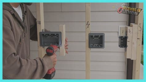 triple gang box installation instructions